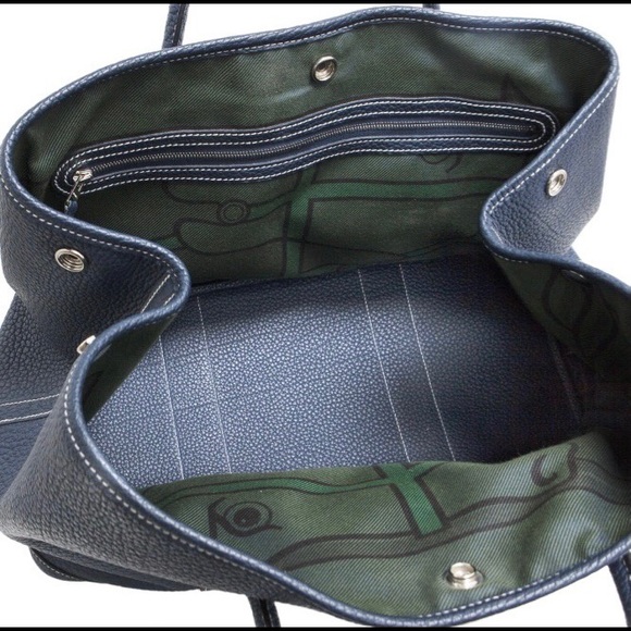 Hermes Bleu de Prusse Negonda Garden Party 36 - Picture 12 of 12